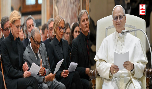 Papa 14.Leo, Hollywood yıldızlarını ağırladı