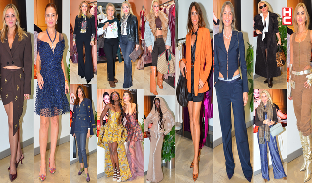 Modaseverleri buluşturan göz alıcı koleksiyon: "Tuba Ergin-Barok Botanika"