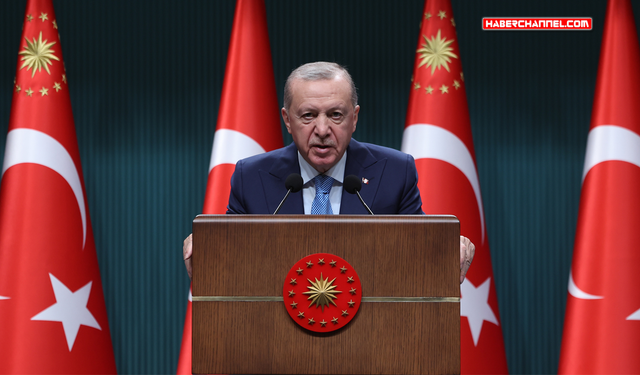 Cumhurbaşkanı Erdoğan, '10 Aralık İnsan Hakları Günü' dolayısıyla bir mesaj yayımladı