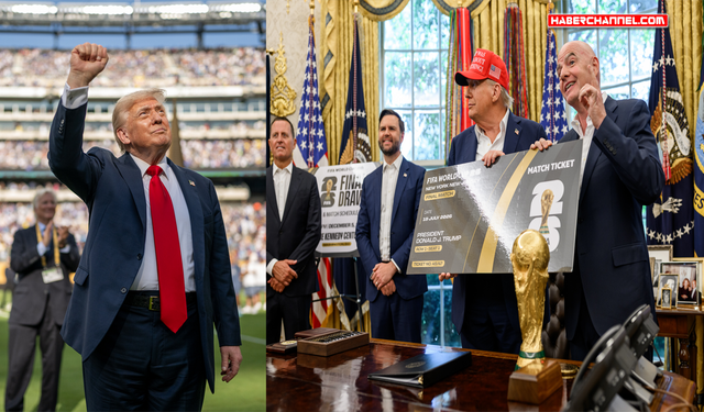 Donald Trump'a ‘FIFA Barış Ödülü’ verildi