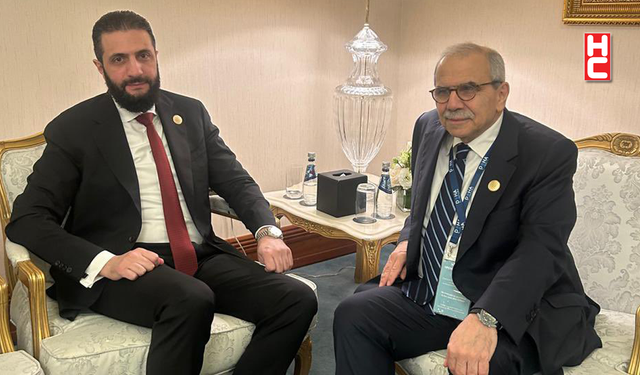 Suriye Cumhurbaşkanı Şara, Lübnan Başbakanı Selam ile Katar'da görüştü