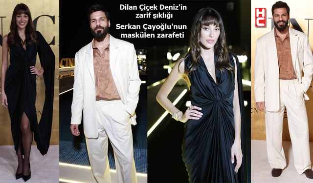 Dilan Çiçek Deniz ve Serkan Çayoğlu, Red Sea Film Festivali'ne katıldı