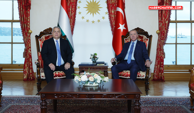 Cumhurbaşkanı Erdoğan, Macaristan Başbakanı Viktor Orban'ı kabul etti