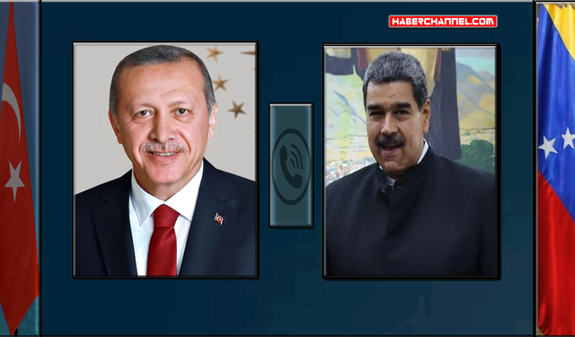 Cumhurbaşkanı Erdoğan, Venezuela Devlet Başkanı Maduro ile görüştü