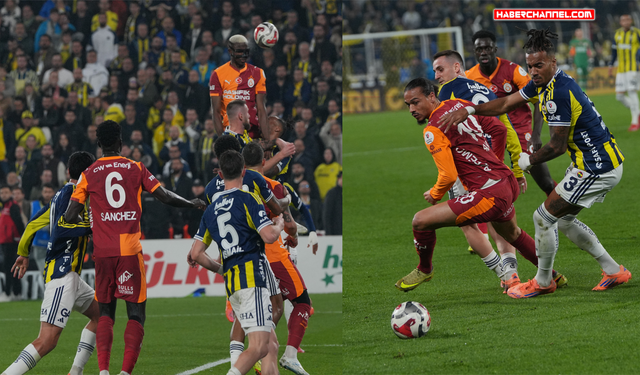 Fenerbahçe, sahasında Galatasaray’la 1-1 berabere kaldı