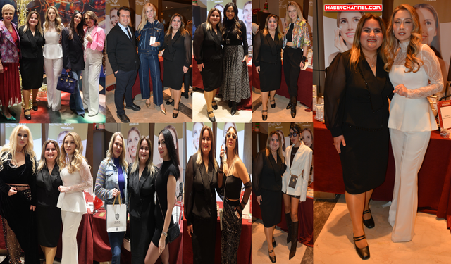 Serap Mercimek, standında ünlü isimleri misafir etti