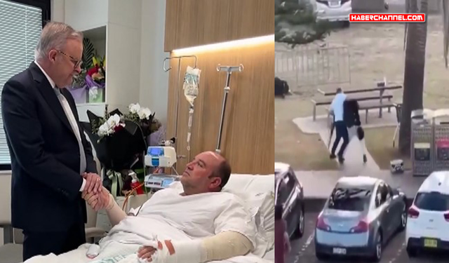 Avustralya Başbakanı Albanese, silahlı saldırıda saldırgana müdahale eden Ahmed'i ziyaret etti