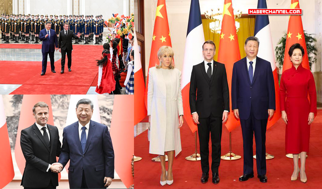 Xi Jinping ve Emmanuel Macron, Çin-Fransa İş Konseyi Toplantısı'na katıldı