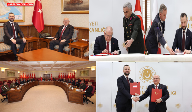 Bakan Yaşar Güler, Polonyalı mevkidaşı Wladyslaw Kosiniak-Kamysz ile görüştü