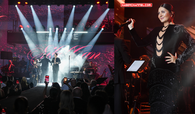 Sibel Can, zarafeti ve güzelliğiyle göz kamaştırdı