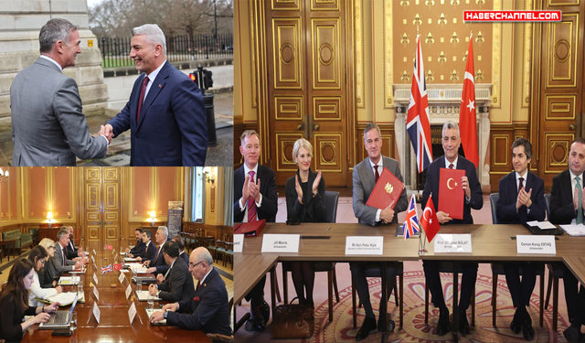 Bakan Ömer Bolat, İngiliz mevkidaşı Peter Kyle ile Londra'da görüştü