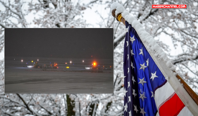 ABD'de kar fırtınası nedeniyle 13 binden fazla uçuş iptal edildi