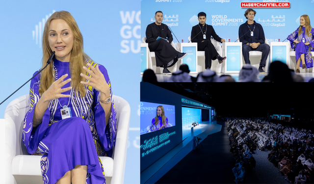 Meryem Uzerli. Dünya Hükümetler Zirvesi'nde büyük övgü aldı