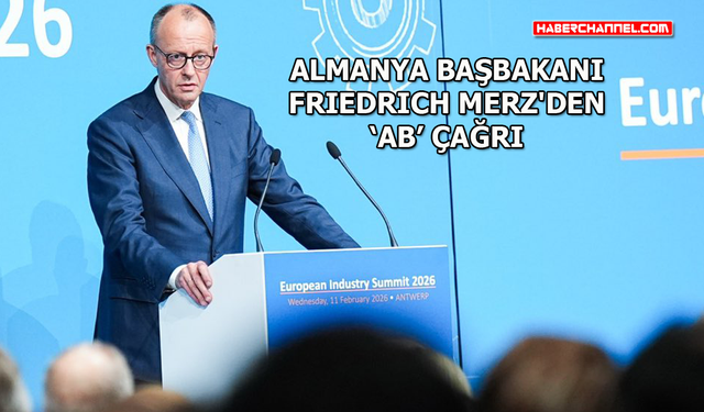 Friedrich Merz, European Industry Summit'te konuştu