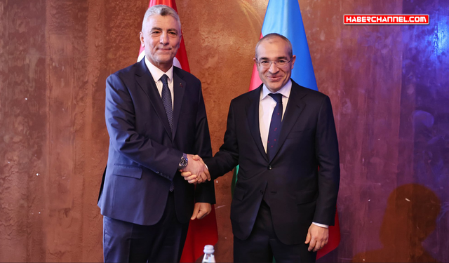 Bakan Ömer Bolat, Azerbaycan Ekonomi Bakanı Mikayıl Cabbarov ile görüştü