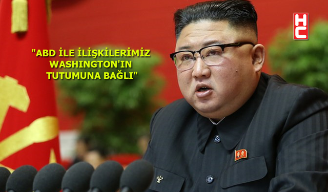 Kuzey Kore lideri Kim Jong Un'dan ABD açıklaması