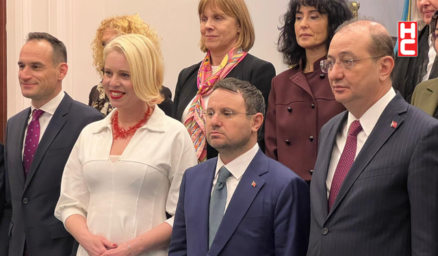 Bakan Akın Gürlek, Slovenya Ulusal Meclis Başkanı Zupancic ile görüştü