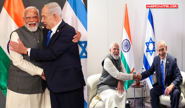 Hindistan Başbakanı Modi, İsrail Başbakanı Netanyahu ile görüştü