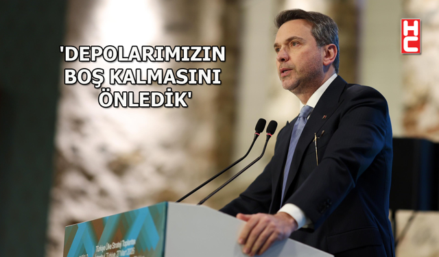 Bakan Bayraktar: "2028'de tükettiğimiz doğal gazın en az yüzde 20'sini depolayabileceğiz"