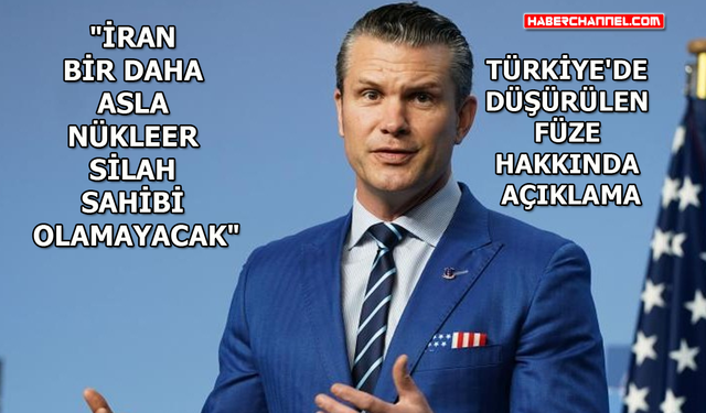 İran savaşı: ABD Savunma Bakanı Pete Hegseth konuştu