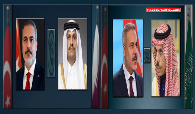 Bakan Hakan Fidan, Katar ve Suudi Arabistanlı mevkidaşıyla görüştü