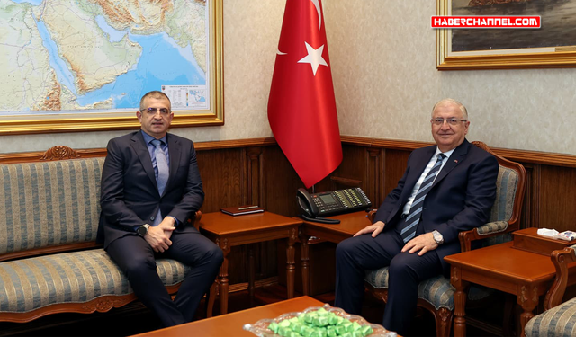 Bakan Yaşar Güler, BAYKAR Genel Müdürü Haluk Bayraktar ile görüştü