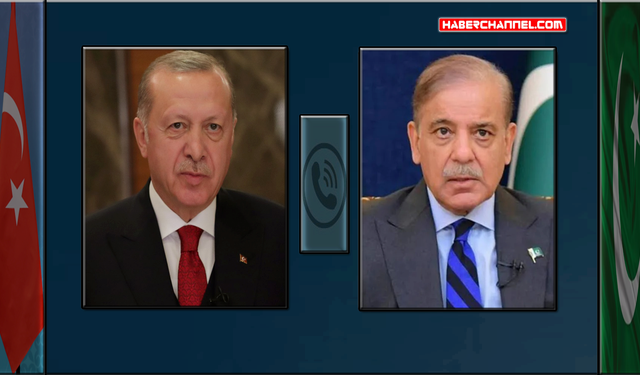 Cumhurbaşkanı Erdoğan, Pakistan Başbakanı Şahbaz Şerif ile telefonda görüştü