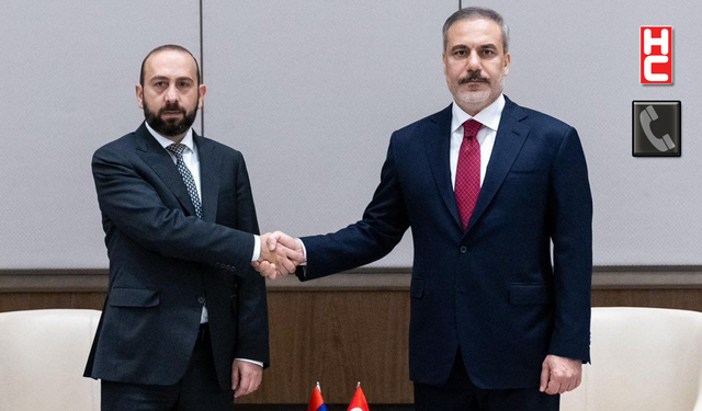 Bakan Hakan Fidan, Ermeni mevkidaşı Ararat Mirzoyan ile görüştü
