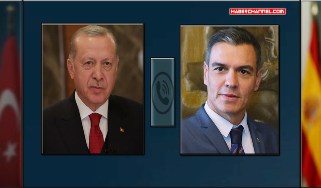 Cumhurbaşkanı Erdoğan, İspanya Başbakanı Pedro Sanchez ile görüştü