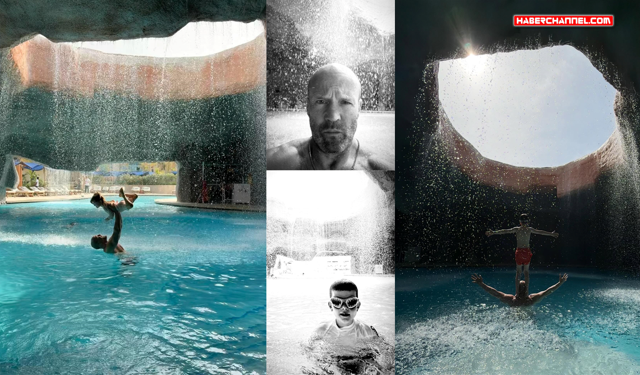 Jason Statham Antalya'da tatil yapıyor! keyifli anlarını paylaştı