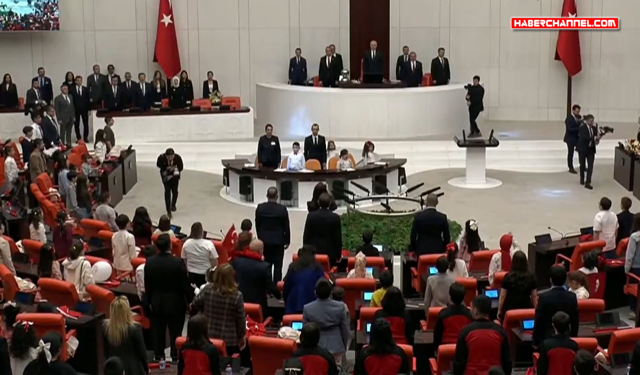 TBMM Genel Kurulu'nda '23 Nisan Çocuk Özel Oturumu'