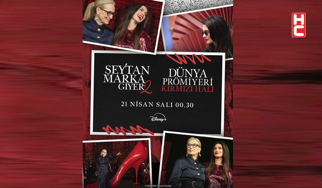Şeytan Marka Giyen 2'nin prömiyeri canlı yayınla sadece Disney+'ta