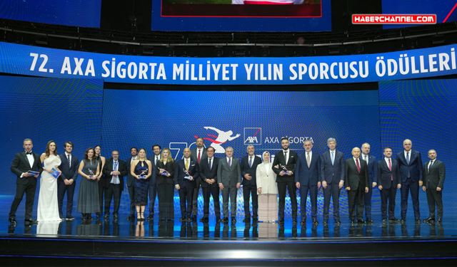 72’nci AXA Sigorta Milliyet Yılın Sporcusu Ödülleri sahiplerini buldu