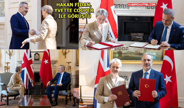 Türkiye-İngiltere arasında 'Stratejik Ortaklık Çerçeve Belgesi' imzalandı
