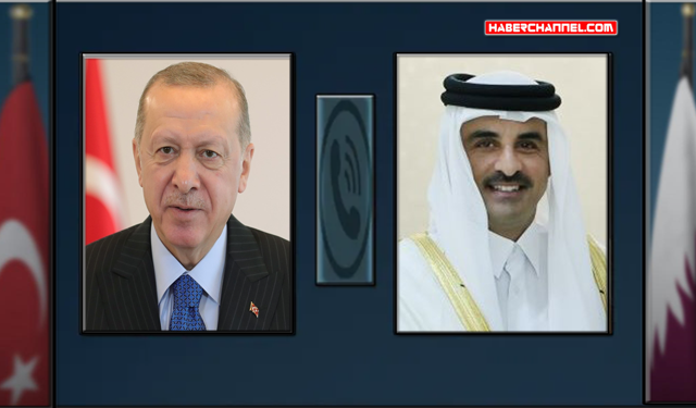 Cumhurbaşkanı Erdoğan, Katar Emiri Al Sani ile görüştü