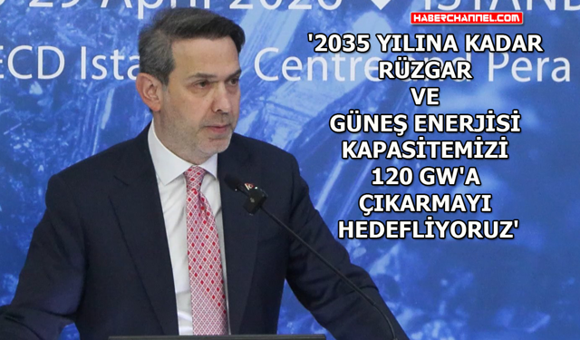 Bakan Alparslan Bayraktar OECD Yükselen Piyasalar Forumu'nda konuştu