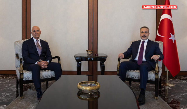 Bakan Hakan Fidan, ABD Büyükelçisi Tom Barrack ile görüştü