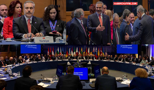 Dışişleri Bakanı Hakan Fidan, Üç Deniz Girişimi 11’inci Zirvesi'ne katıldı