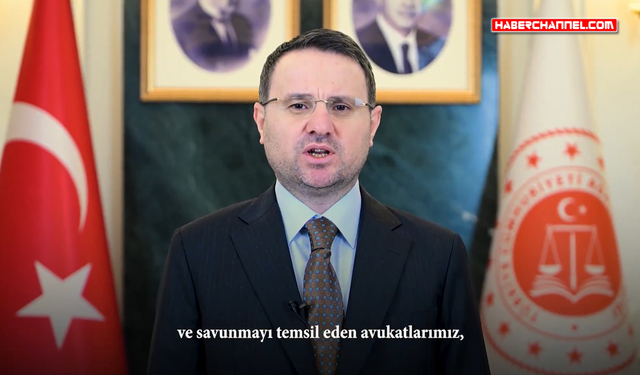 Bakan Akın Gürlek'ten 'Avukatlar Günü' mesajı