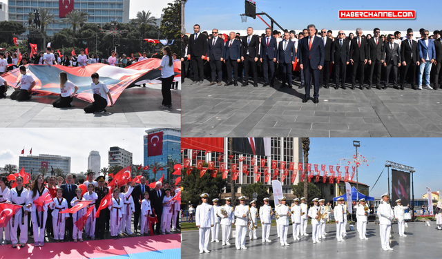 İzmir'de 19 Mayıs coşkusu