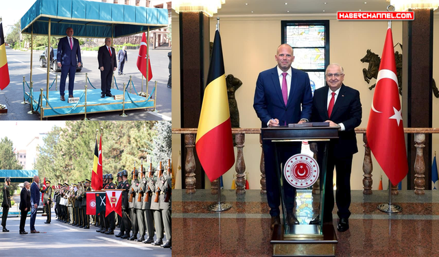 Bakan Yaşar Güler, Belçikalı mevkidaşı Theo Francken ile görüştü