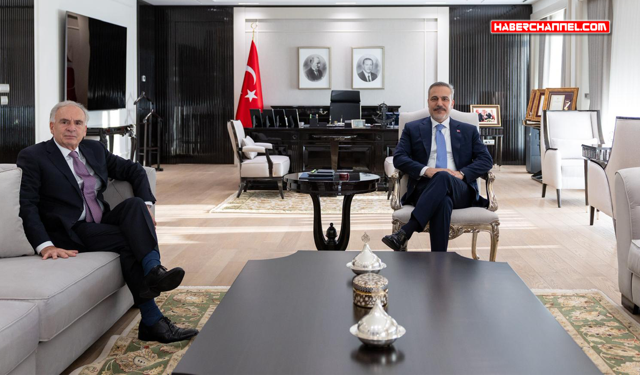 Bakan Hakan Fidan, BM Genel Sekreteri'nin Özel Temsilcisi Jean Arnault ile görüştü