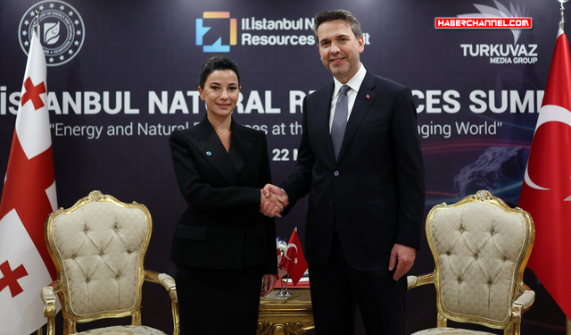Bakan Bayraktar, Gürcistan Ekonomi ve Sürdürülebilir Kalkınma Bakanı Mariam Kvrivishvili ile görüştü