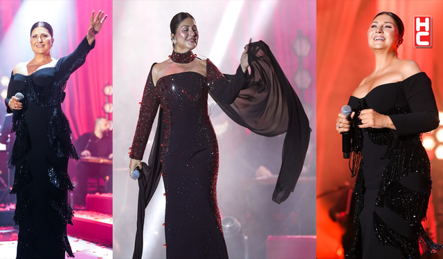 Sibel Can'dan Harbiye'de ışıltılı gece!