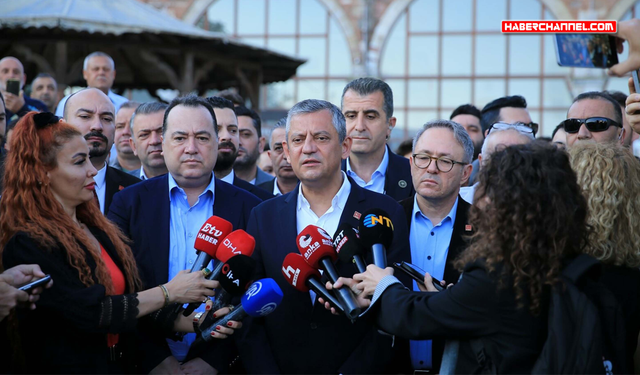 Özgür Özel: "Atatürk'ün partisine sahip çıkacağız"