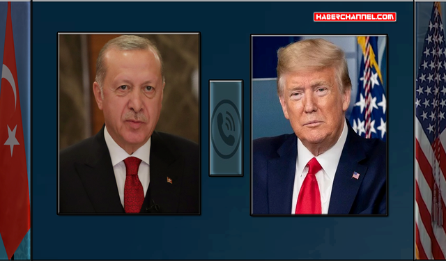 Cumhurbaşkanı Erdoğan, ABD Başkanı Donald Trump ile görüştü...