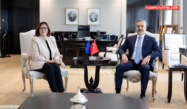 Bakan Hakan Fidan, Avrupa Komisyonu Komiseri Dubravka Suica ile görüştü