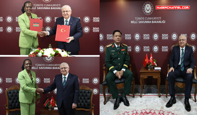 Bakan Yaşar Güler, Kenya Savunma Bakanı ve Vietnam Savunma Bakan Yardımcısı ile görüştü