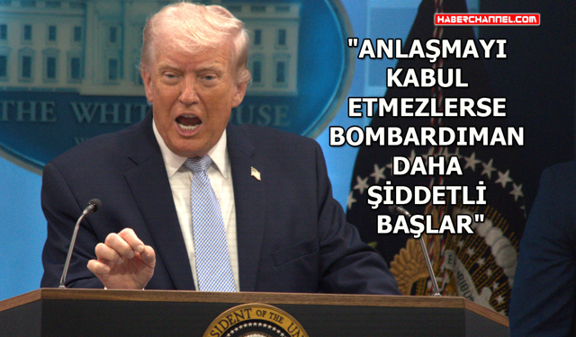 ABD Başkanı Donald Trump'tan İran açıklaması: