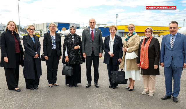 TBMM Başkanı Numan Kurtulmuş, Finlandiya'da